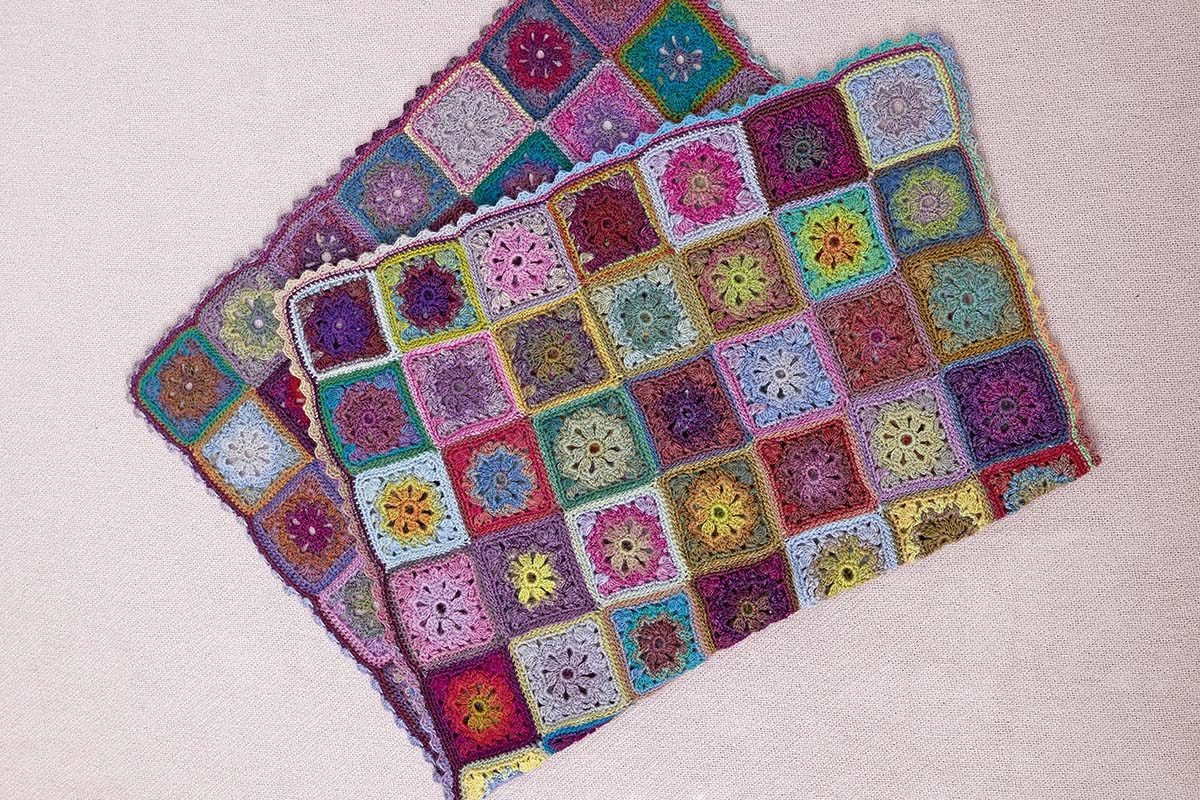 crochet couverture laine plaid