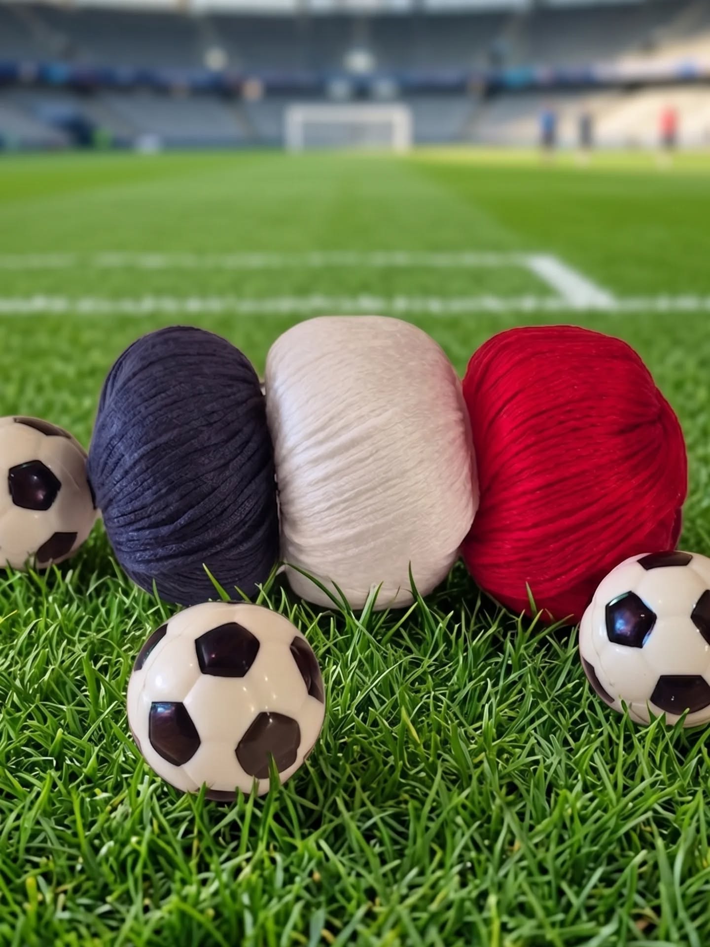 Toutes et tous pour supporter les Bleus ce soir pour le match France-Sénégal. ⚽️

💪Supportez votre équipe préférée avec les pelotes de cotons de chez @wooladdicts, @langyarns_fr.🧶

Bonne journée et bon match ce soir à 21h !⚽️

@langyarns_official 
@langyarns_nl 

•
#ladylaine #coupedumonde #football #langyarns #worldcup2026⚽️