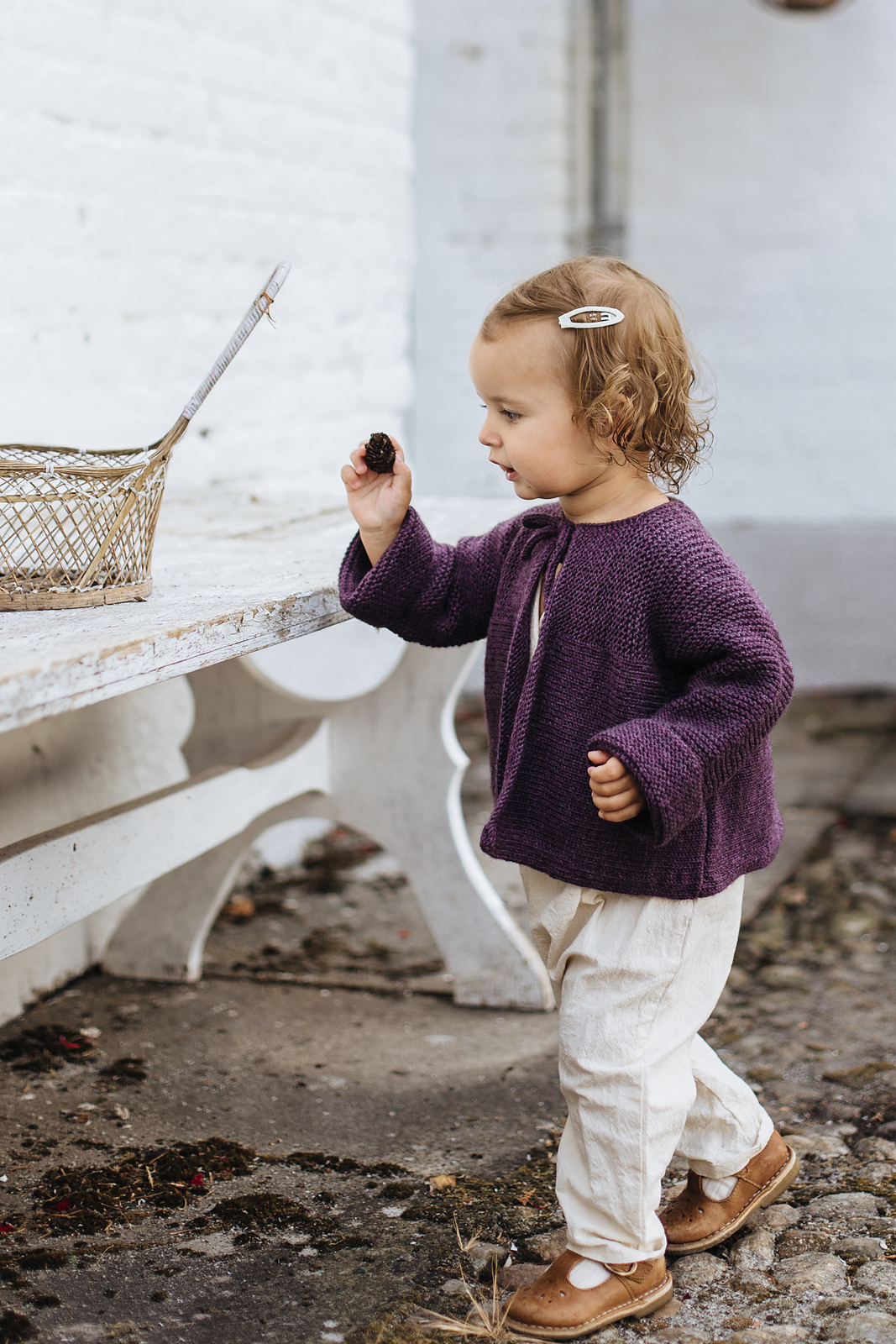 livre des amours de tricots pour les tout-petits gilet freja