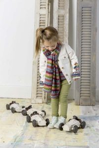 echarpe jacquard enfant