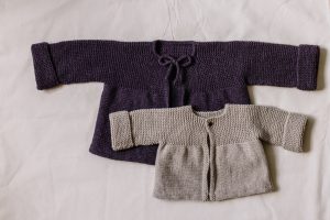 Gilets Frej et Freja layette