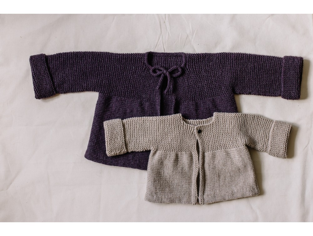 gilet layette en laine