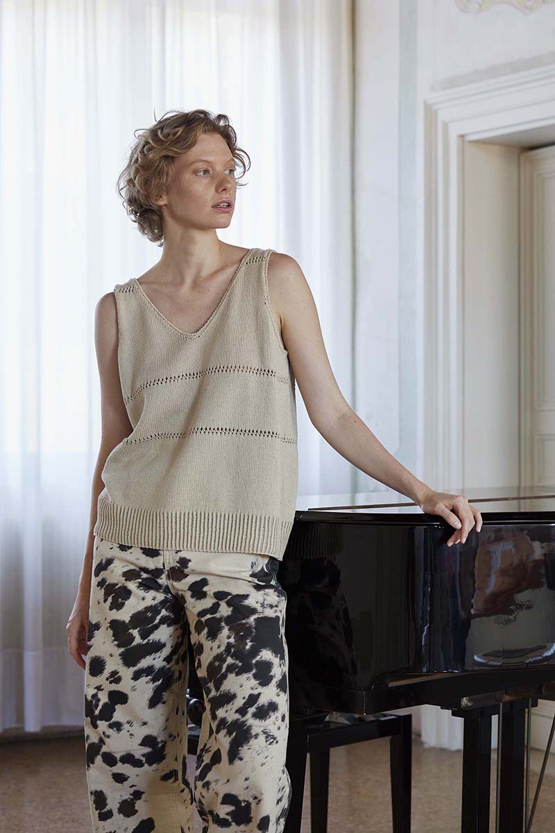 Débardeur 4 catalogue Lang Yarns Punto 92