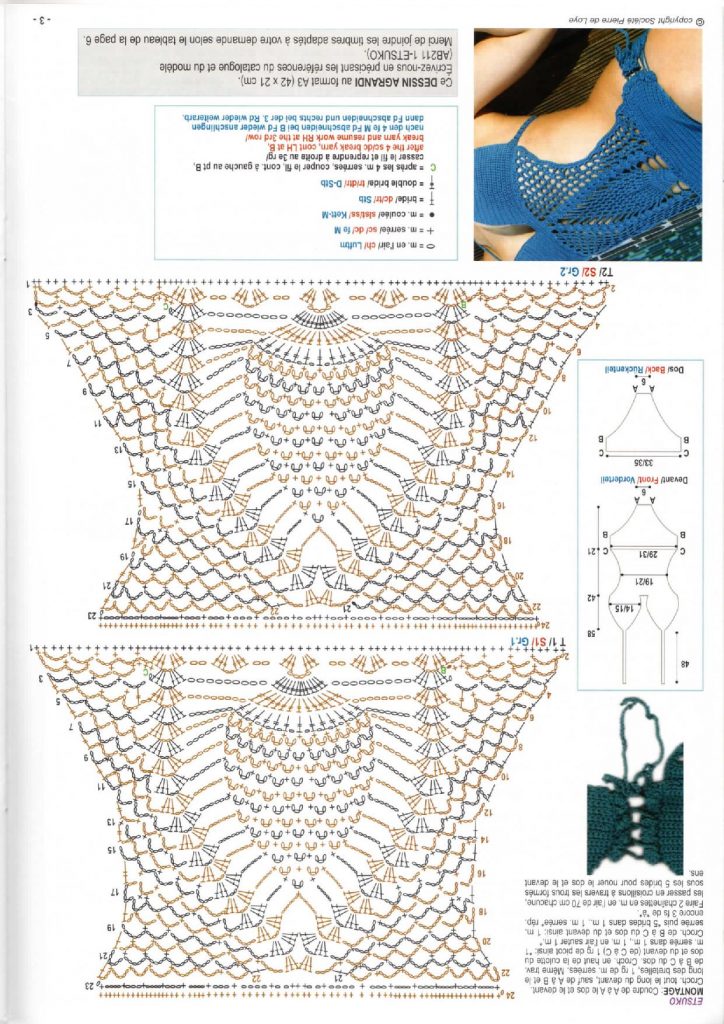 crochet maillot de bain