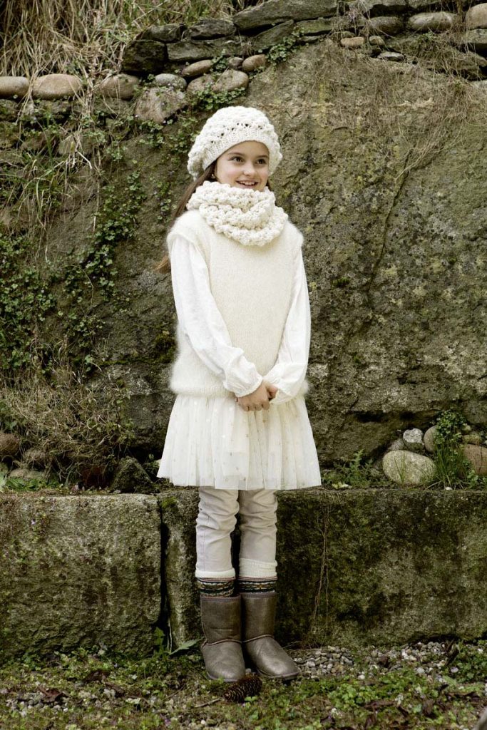 débardeur enfant tricot