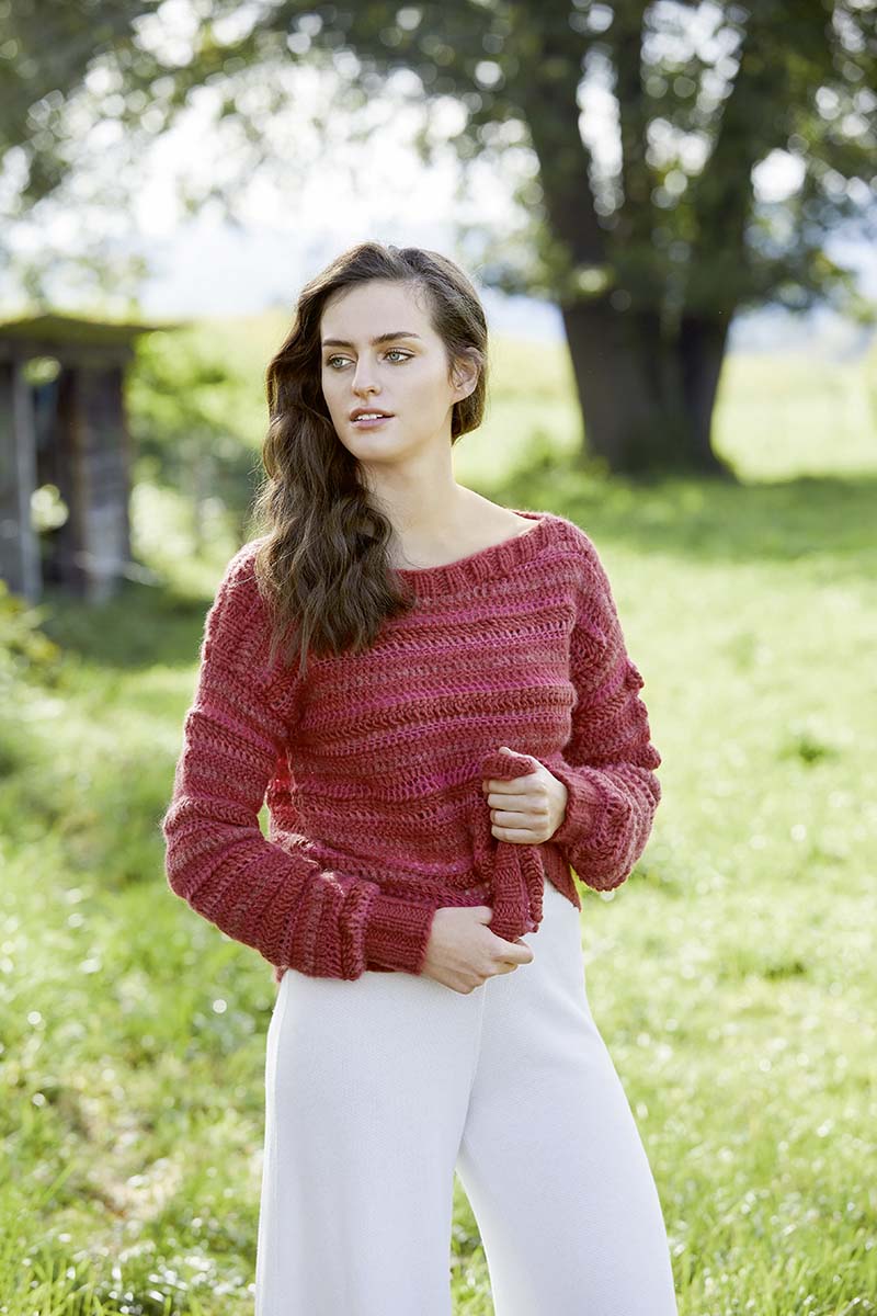 pull femme crochet