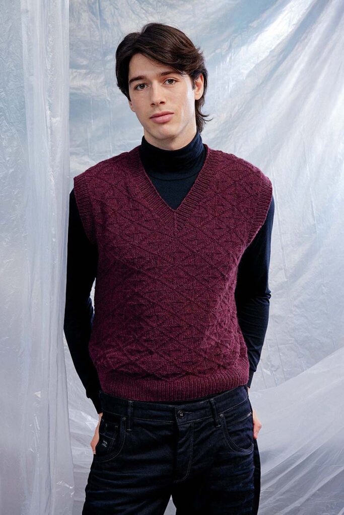 Débardeur 78 catalogue Lang Yarns FAM 286 Collection