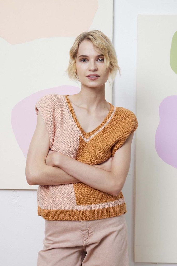 Débardeur 8 catalogue Lang Yarns FAM 288