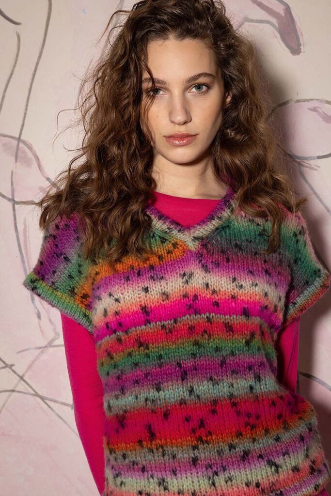 Modèle 9 catalogue Lang Yarns Punto 73