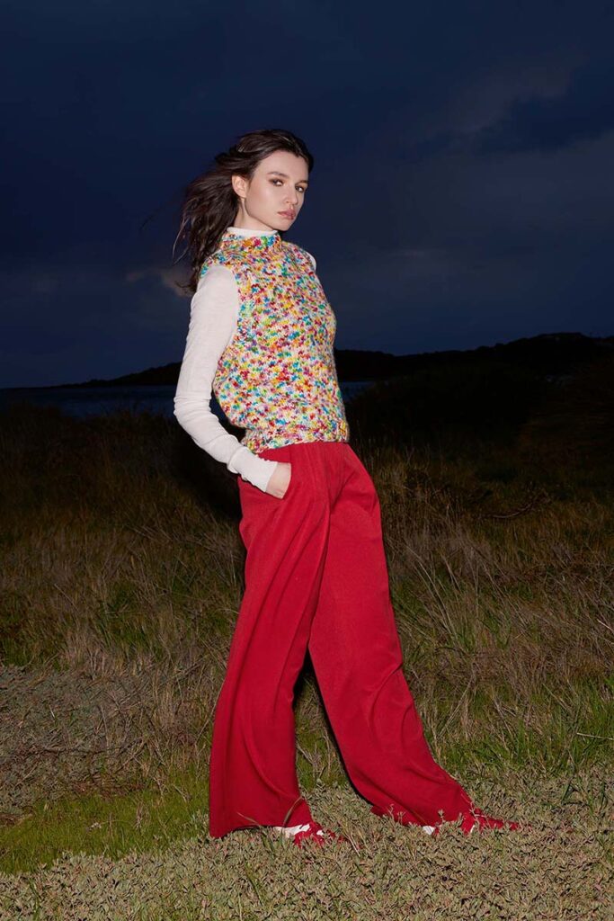 Débardeur 42 catalogue Lang Yarns Punto 84