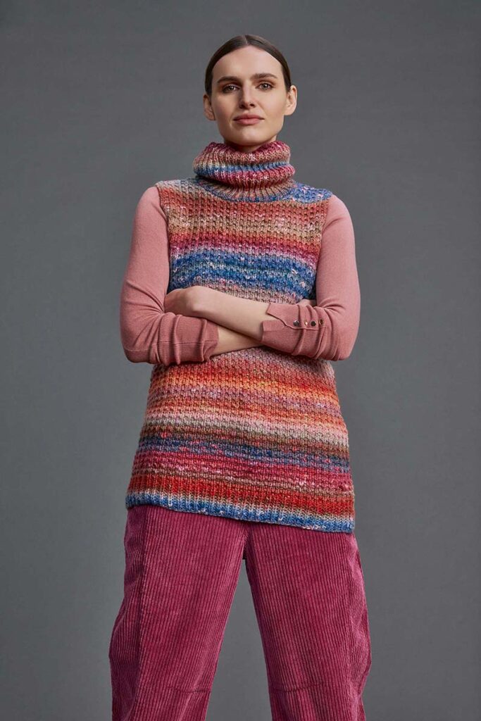 Débardeur 74 catalogue Lang Yarns Punto 88