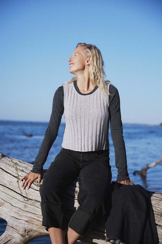 Débardeur 1 catalogue Lang Yarns Punto 94