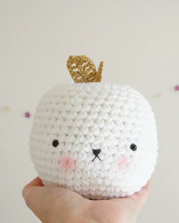 crochet pomme