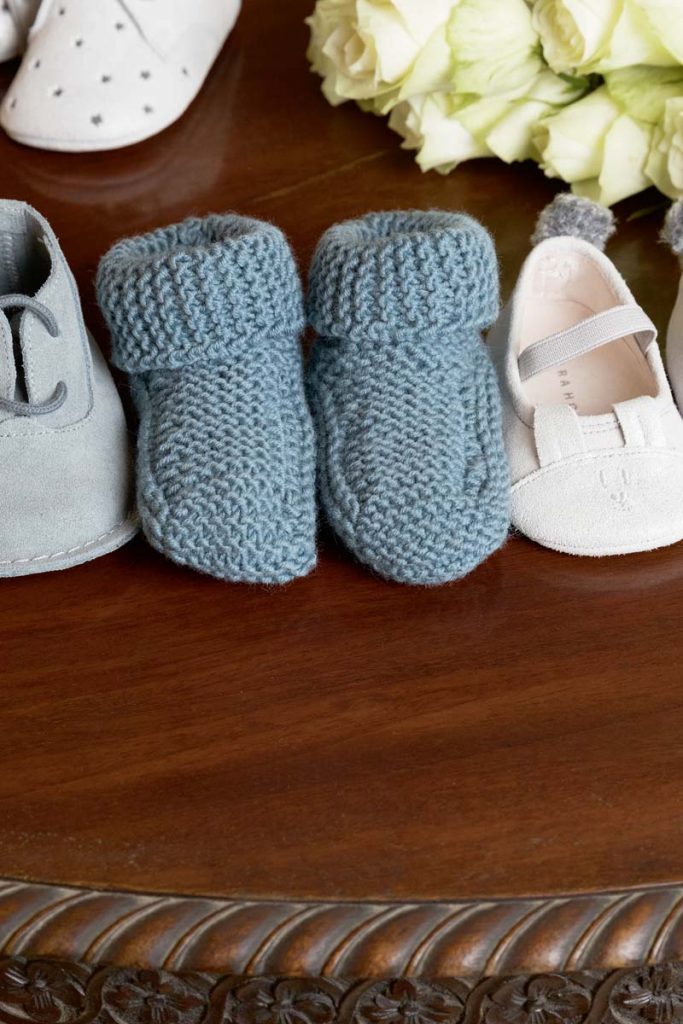 tricoter des chaussons pour bébé
