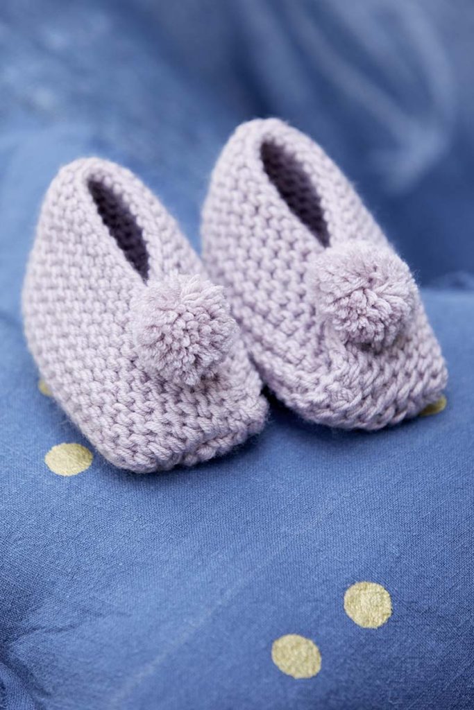 Tricoter Des Chaussons Pour Bebe En Laine Le Blog De Ladylaine