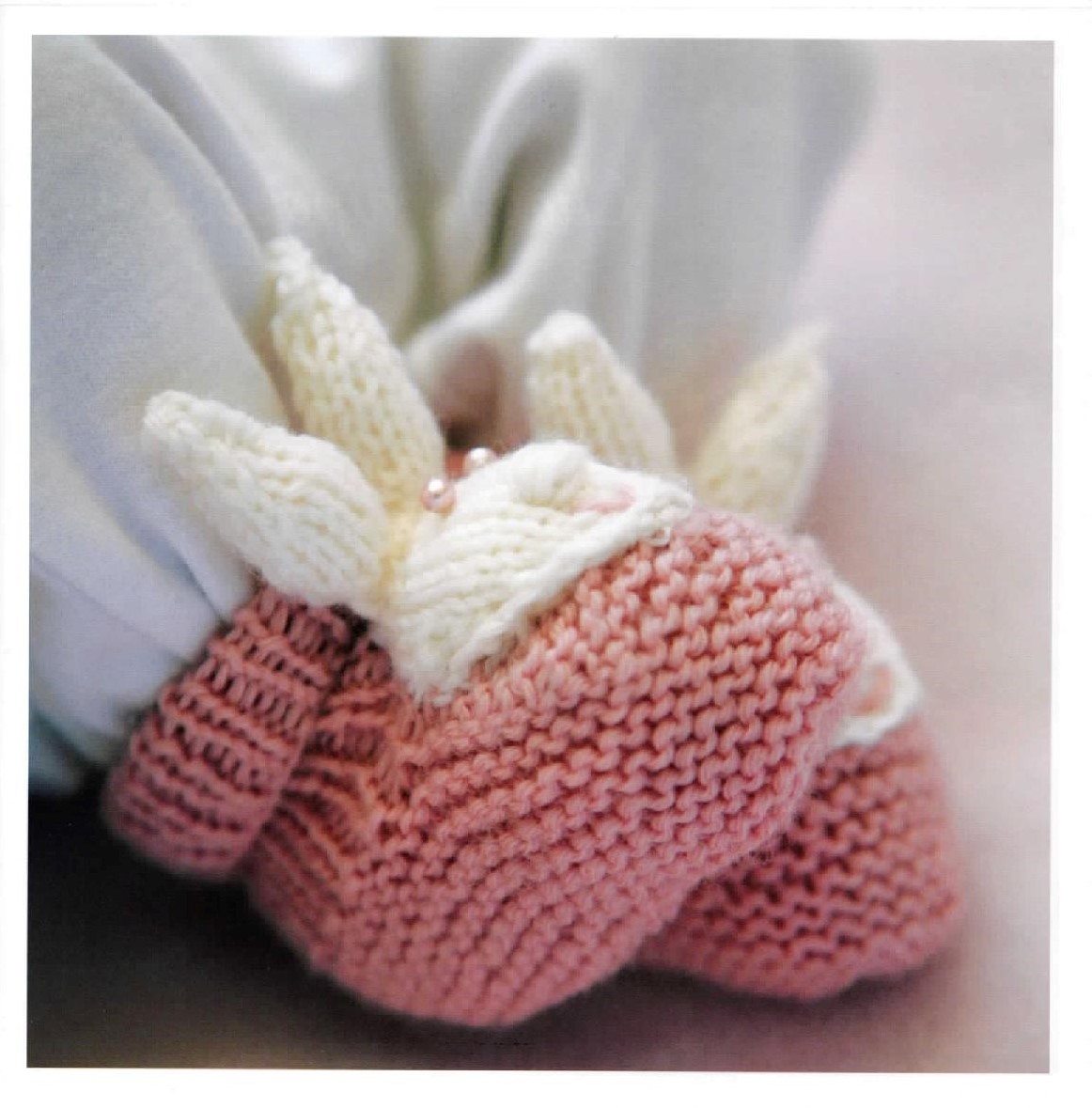 Chaussette bébé au crochet 