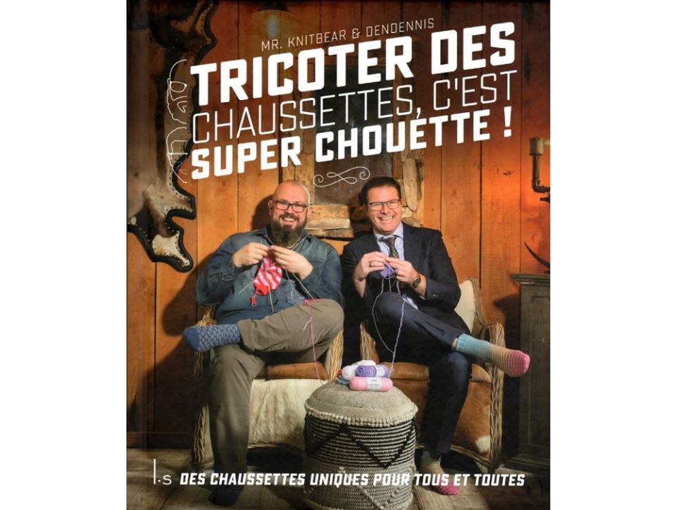 tricoter des chaussettes c'est super chouette