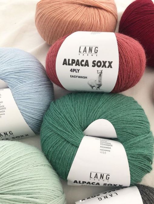 Alpaca Soxx 4 ply Easywash Lang Yarns