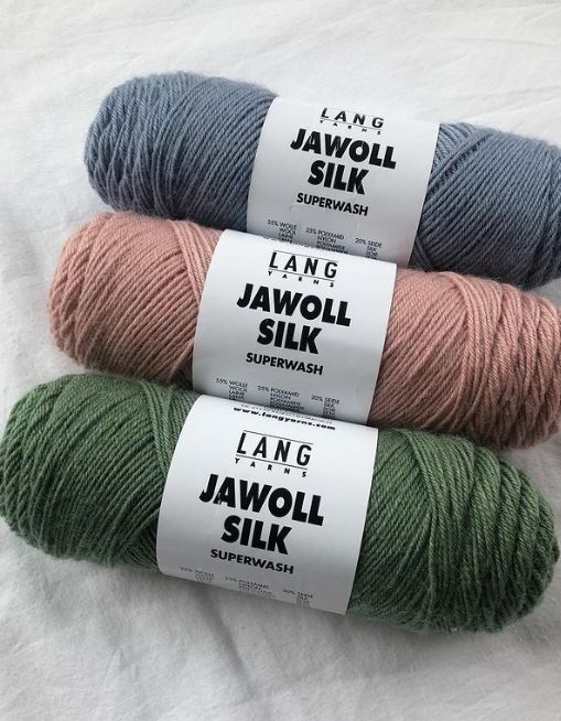 lang yarns jawoll silk