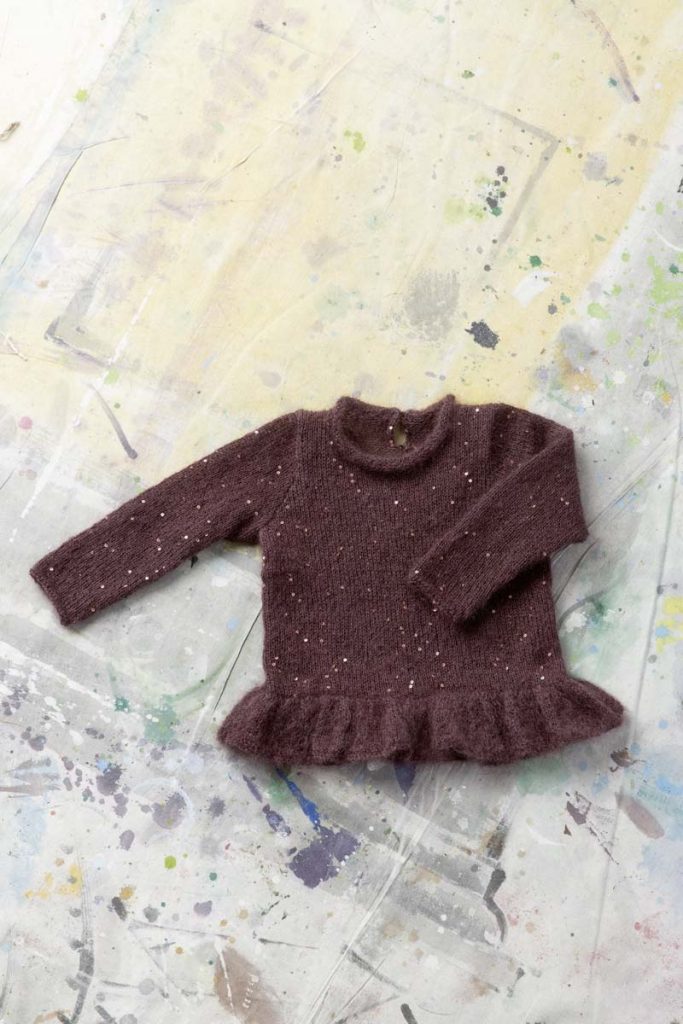 pull enfant mohair