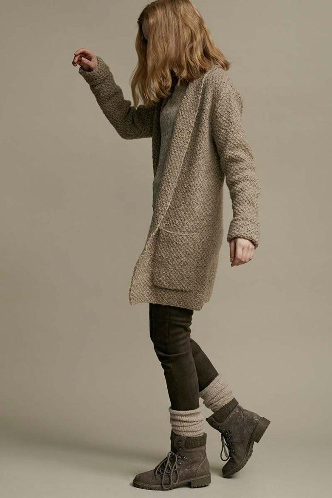 gilet 36 catalogue wooladdicts 1 point de blé