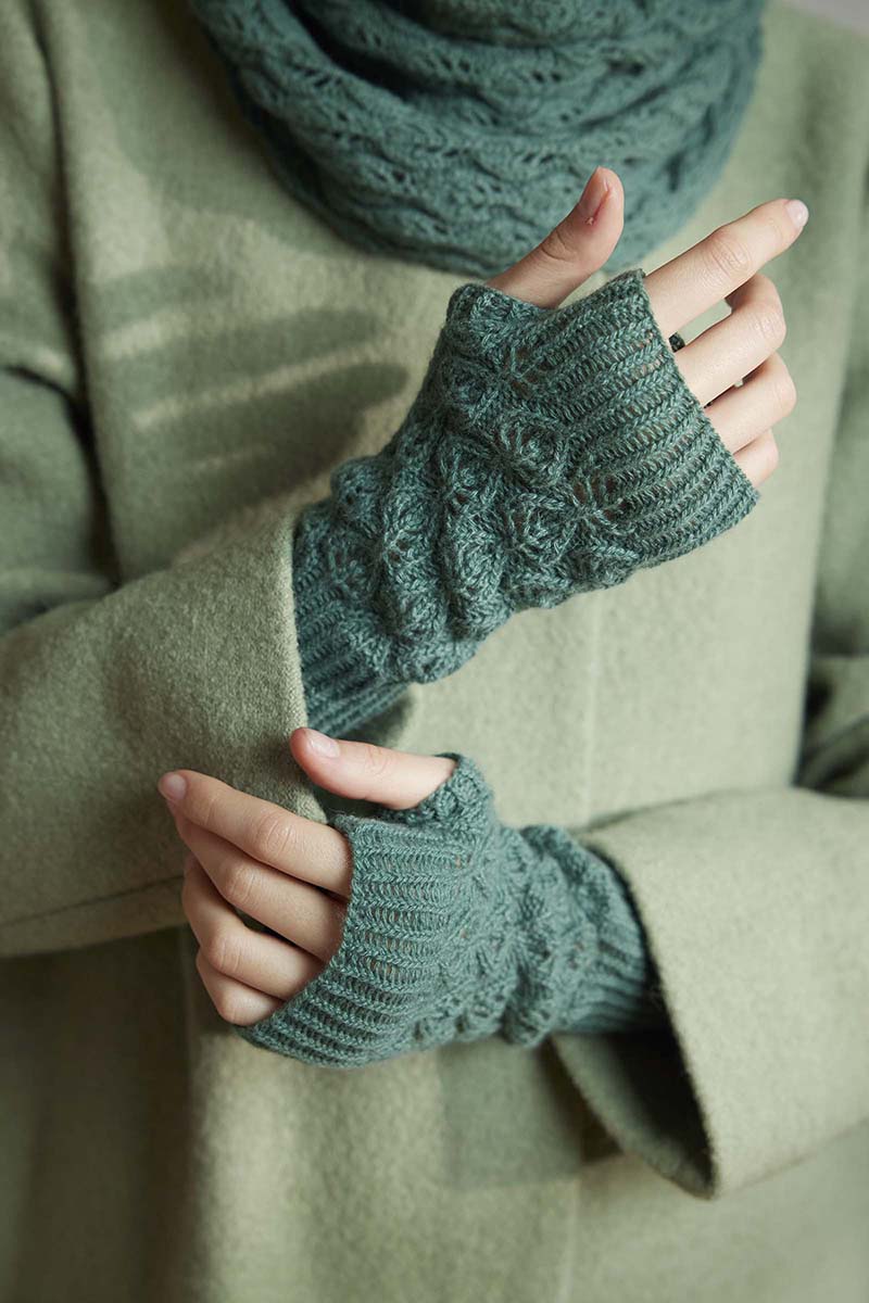Modèle 9 catalogue Lang Yarns Punto 78 Cashmere