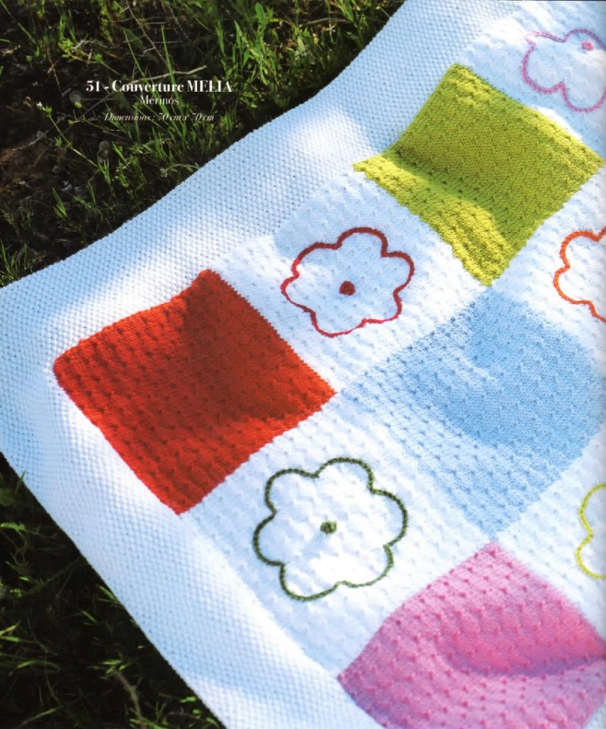 couverture tricot mélia anny blatt