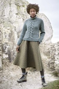 pull tricot femme à torsades
