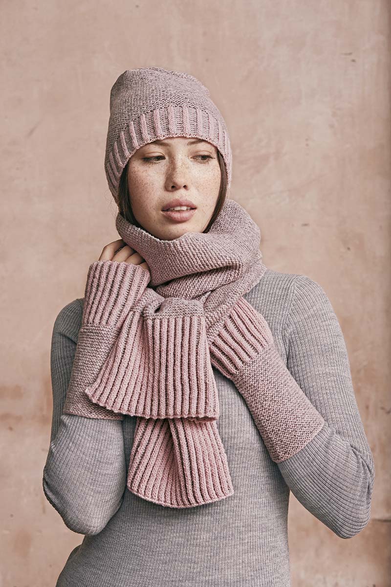 bonnet écharpe mitaines laine love wooladdicts