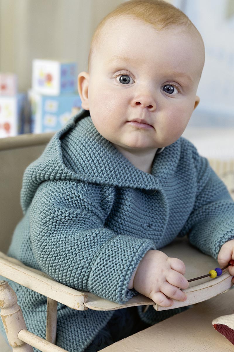 gilet layette cashmerino for babies and more lang yarns