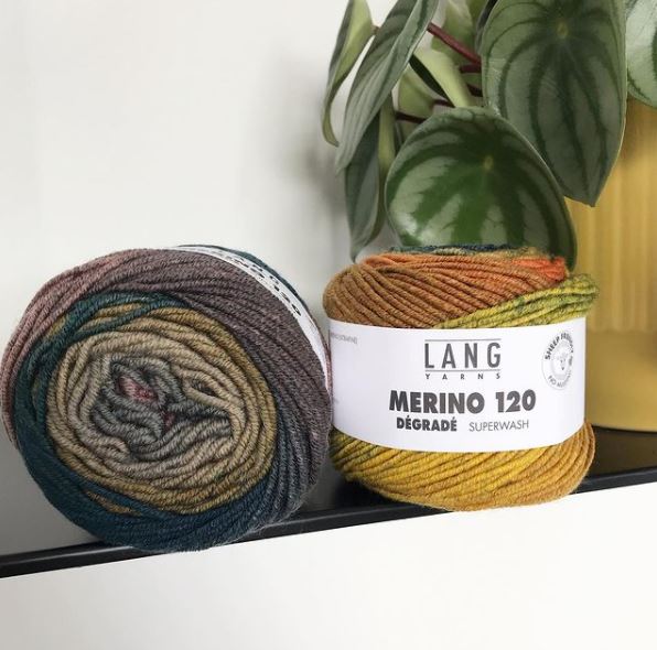 laine merino 10 dégradé lang yarns
