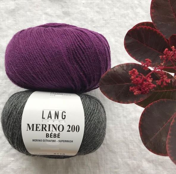 laine merino 200 bébé lang yarns