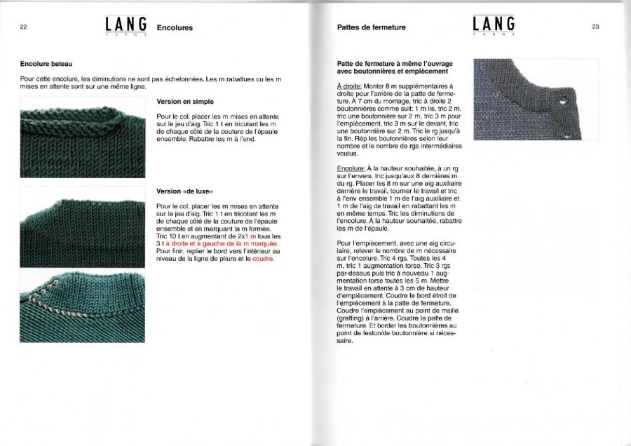 Comment tricoter une encolure ? - Le blog de Ladylaine
