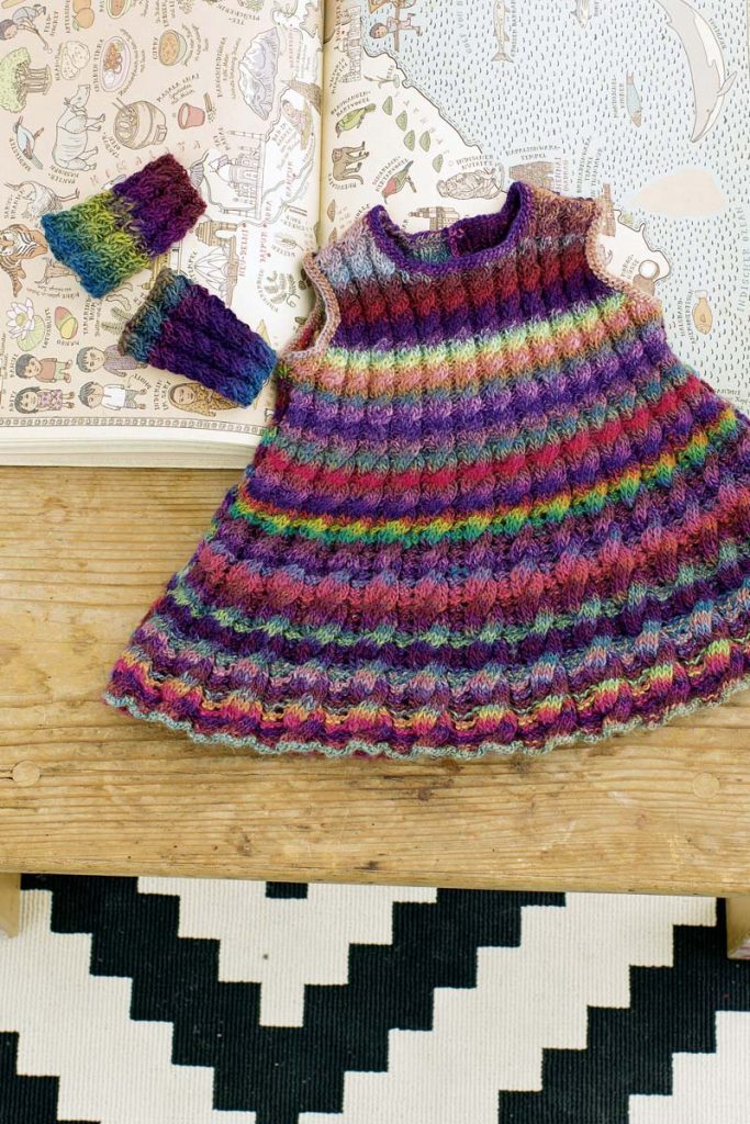robe enfant multicolore