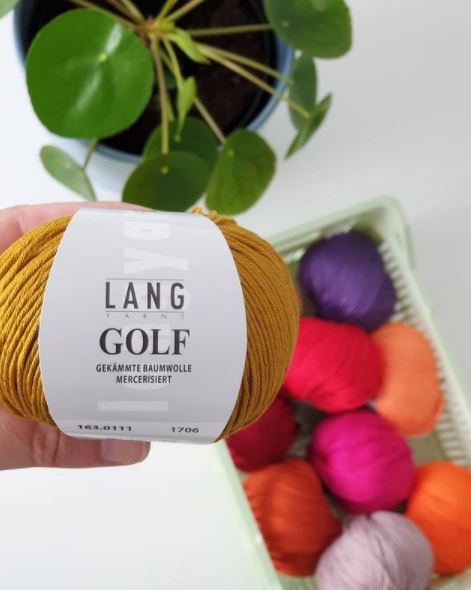 lang yarns golf coton
