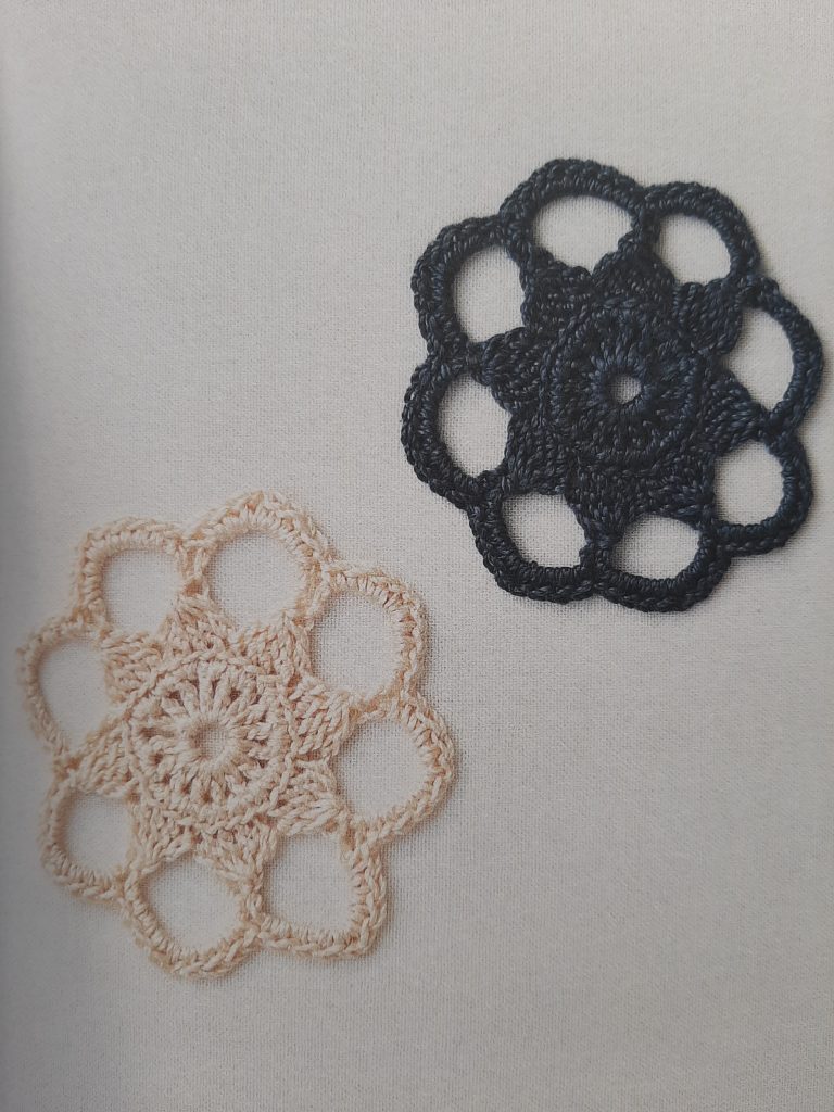 fleur de tournesol au crochet