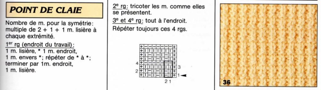 point de claie