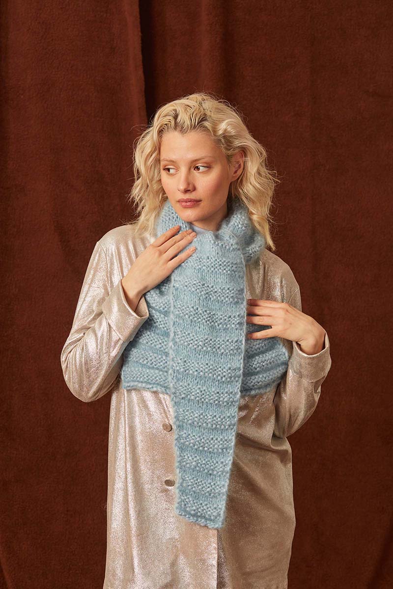 Echarpe 22 catalogue Lang Yarns FAM 282 Collection