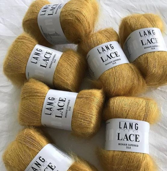 laine mohair et soie lace