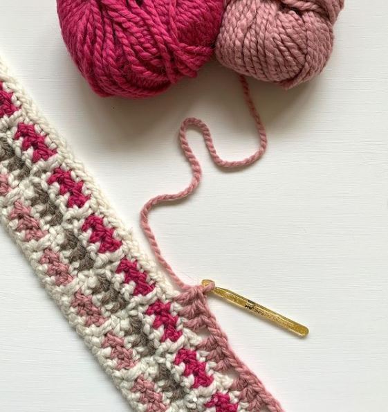 diminution au crochet