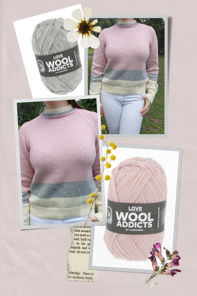 pull femme laine love wooladdicts