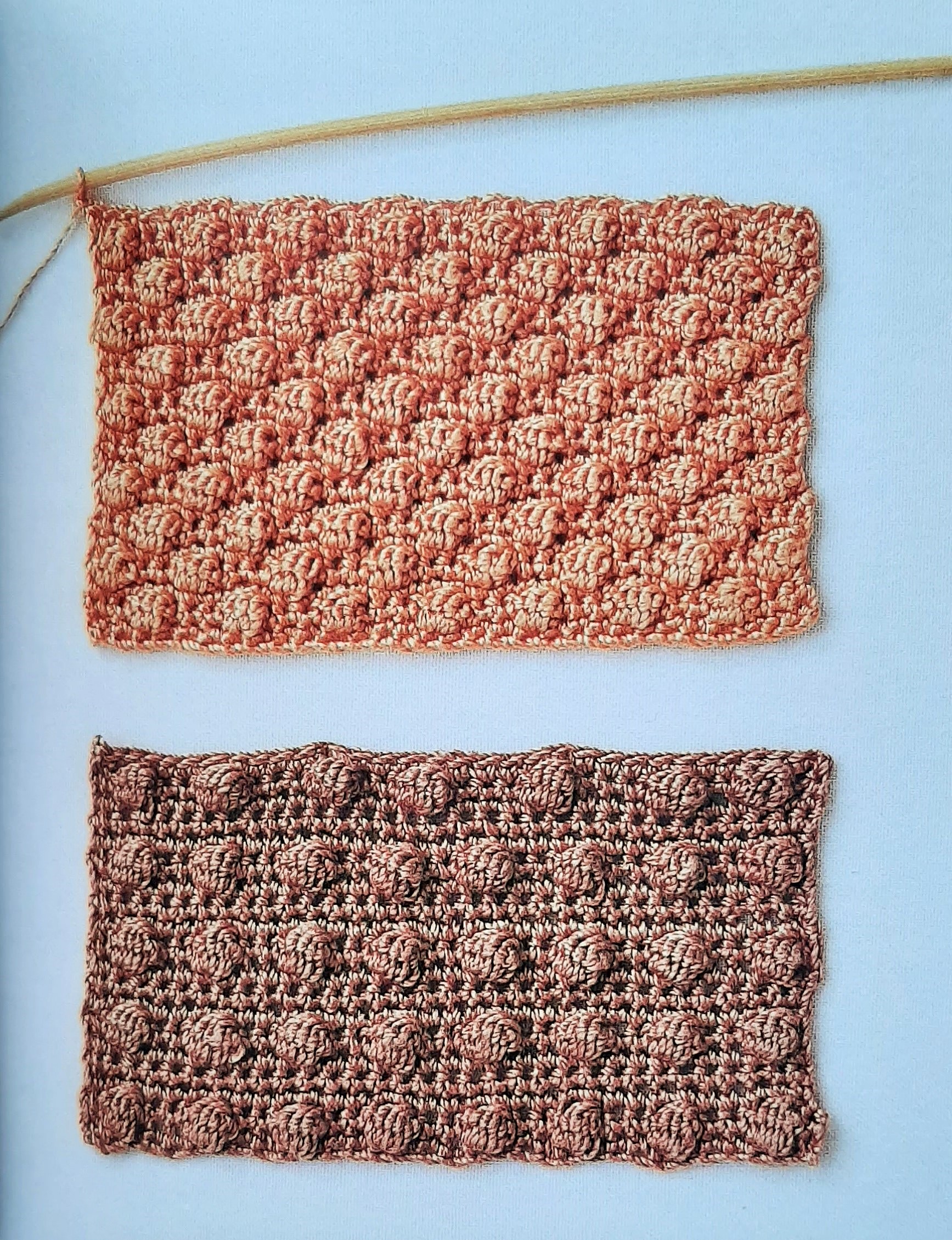 crochet point de noisettes