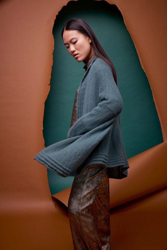 Gilet 28 catalogue Lang Yarns FAM 286 Collection