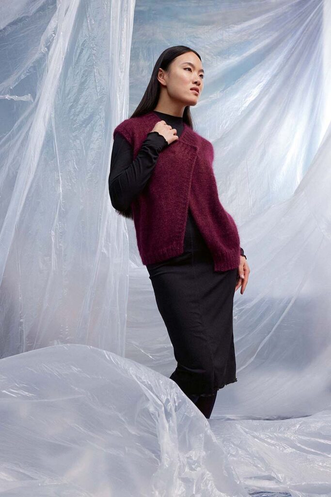 Gilet 77 catalogue Lang Yarns FAM 286 Collection