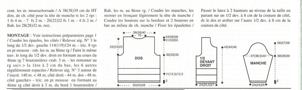 gilet croisiere superwash explications 2