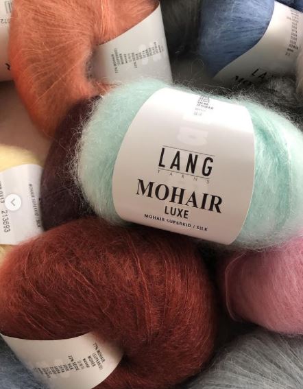 mohair luxe lang yarns
