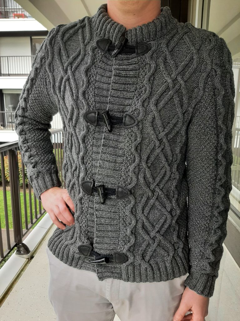 Gilet tricoté pour homme modèle 15 catalogue 225 Lang Yarns