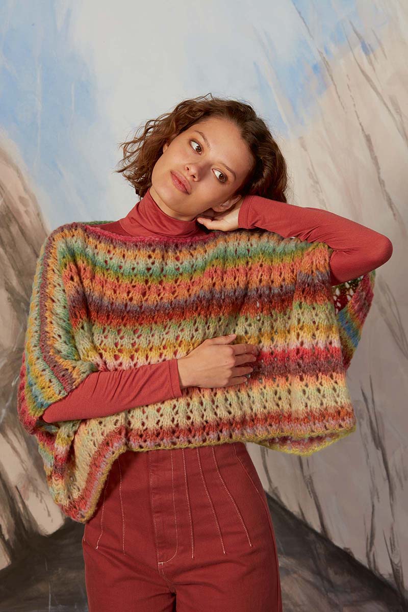 Poncho 12 catalogue Lang Yarns Punto 61