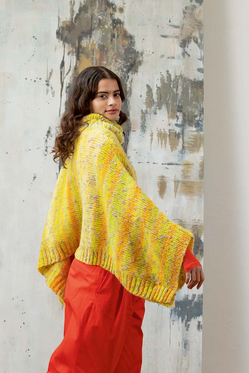 Poncho 7 catalogue Lang Yarns Punto 62