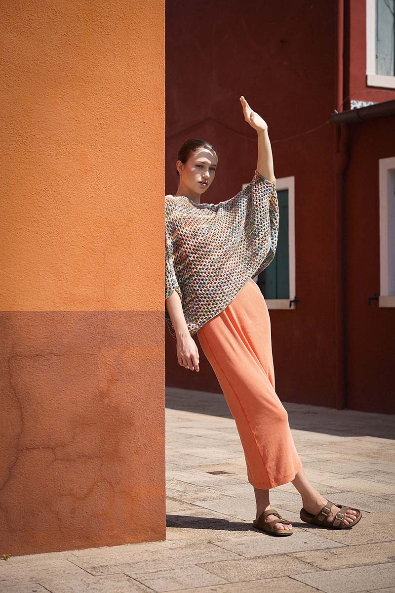 Poncho 3 catalogue Lang Yarns Punto 91